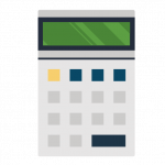 Icon of a calculator